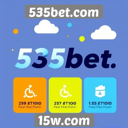 Acessibilidade e design do site 535bet.com